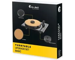 Pro-Ject Upgrade Set Basic - Verbeterde Geluidsweergave - Eenvoudige Installatie - Duurzame Kwaliteit - Zwart