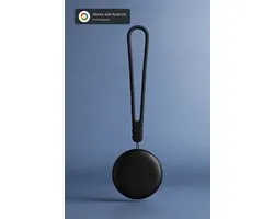 Bluetooth Tracker voor Android – Werkt met Google Find My Device – Voor Sleutels, Koffers, Fiets & Meer – 12 Mnd Batterij – Zwart – Locus Amicus
