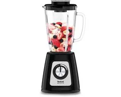 Tefal BlendForce II BL4358 - Blender - 1.25L - Smoothie Maker - Pulse Functie - Glazen Kan - 800W