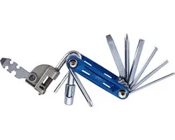 BBB Cycling PrimeFold L Multitool Fiets - Fietsgereedschap Multi-use - Inklapbare minitool voor fiets - 16 functies - BTL-48L