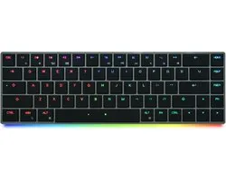 Mechanisch Toetsenbord 65% Layout Compact met Cherry MX ULP Schakelaars en RGB Verlichting