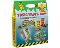 Toxic Waste Super Sour Candy giftbox, Amerikaans snoep