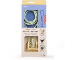 Kikkerland Inkerie Charge & Carry Phone Lanyard Blue