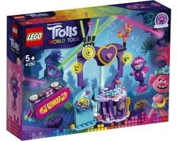 LEGO Trolls Les 2 : tournée mondiale La soirée dansante de Techno Island 41250 - Kit de construction (173 pièces)
