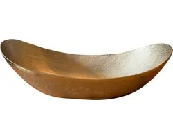 Fruitschaal Goud de Luxe, Maat M -- B-Living Oslo