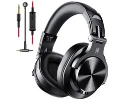 OneOdio Wired Fusion A71M Zwart – Koptelefoon met Microfoon – Inklapbaar – Muziek | Studio | DJ