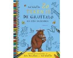 Zo teken je de Gruffalo en zijn vrienden