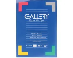 Bloc-notes de la galerie format A4 ligné 100 feuilles
