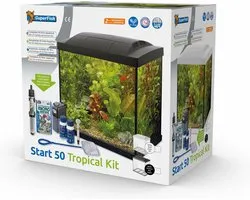 Superfish Aquarium Start 50 Tropical Kit Retro Led 39 l - Aquaria - Wit