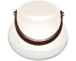Nordic D'luxx Bloempot S - Met Verlichting - Hoogte 8 cm - Wit