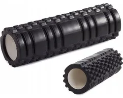Foam roller - Massage roller - Grid Trigger point - Fitness roller - Foamroller - Foamrollers - Foam - Fitness - Yoga - Zwart-blue-purple - 55978