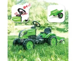 Falk Country Farmer - Jongens - Groen - Traptractor