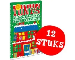 Tony's Chocolonely Mega Adventskalender 2025, 12 stuks