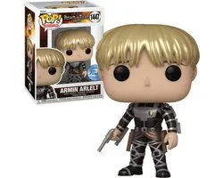 Funko Pop! Animation: Attack on Titan - Armin Arlelt #1447 Metallic Exclusive Special Edition