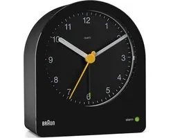 Braun BC22B - Wekker - Analoog - Stil uurwerk - Zwart