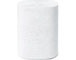 Soundskins – Luxe textielhoes / Luidsprekeraccessoire – Compatibel met Sonos One (SL) - Helder wit