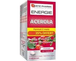 Forté Pharma Energie Acerola 60 Comprimés à Croquer