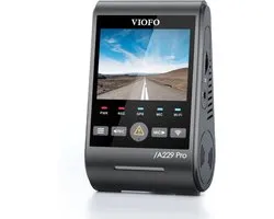 AZDome Caméra de tableau de bord GPS WiFi Viofo A229 Pro 1CH 4K pour voiture