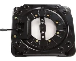 Swivel Car Seat Base - 360 Degree Rotatable - Heavy Duty Seat Conversion Base - Steel Plate for RV Boat Bus - 130kg Capacity