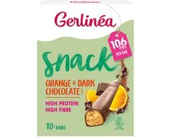 Gerlinea Tussendoortje - Repen - Sinaas en Pure Chocolade - 10 x 31 gr
