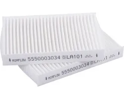 Bosch/Siemens WTXL720/01 Pollenfilter voor Wasdroger 2 Stuks