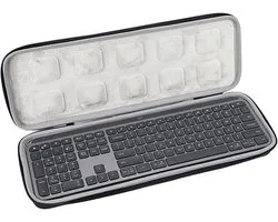 Hard case voor Logitech MX Keys - Draadloze toetsenbord tas - Bescherming - Ideaal voor onderweg - ShopVlot