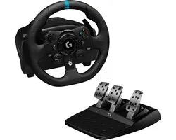 Logitech G G923 Noir USB 2.0 Volant + pédales Analogique/Numérique PC, Xbox One, Xbox Series S, Xbox Series X