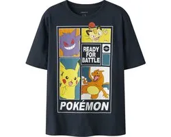 NAME IT - NKMDAMS POKEMON SS NREG TOP BOX NOOS SKY - Jongens - T-shirts