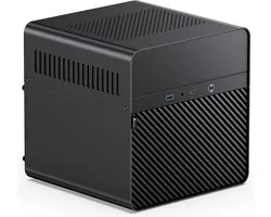 Jonsbo N2 Mini-tower PC-behuizing, Gaming-behuizing Zwart