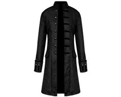 Veste Steampunk Vintage pour Hommes - Uniforme Gothique et Victorien pour Halloween
