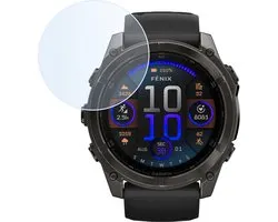Screenprotector Geschikt voor Garmin Fenix 8 Solar (51 mm) Screenprotector Glas Gehard Screen Cover - Screen Protector Geschikt voor Garmin Fenix 8 Solar Screenprotector Tempered Glass