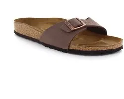 Birkenstock Madrid Dames Slippers Small fit - Mocha - Maat 38