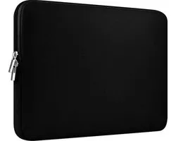 Tech Supplies | Neopreen Soft Sleeve Voor de Apple Macbook Air / Pro 13 Inch 13.3" Laptop Hoes Case Zwart