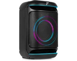 Partybox - Enceinte portable Fenton Track165 avec Bluetooth - Ensemble karaoké avec effets lumineux - 120 W