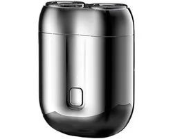 Krachtige 2-Blade Scheerapparaat - Usb Oplaadbare 2-Kop Body Shaver + Precisie/Baardtrimmer - Lichtgewicht en Comfortabel - Perfecte Lichaamshaar Verzorging voor Dames en Heren en de Beste Reiseditie - Kleur: Zilver
