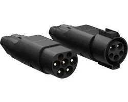 Adaptateur EcoFlow Delta Pro EV X-Stream - Connexion UE - Zwart