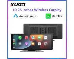 X-Qlusive Carplay Scherm - Touchscreen - Navigatiesysteem Auto - Voor Apple & Android - Universeel - Carplay Draadloos - Multimedia Autoradio - 10 Inch - PRO VERSIE