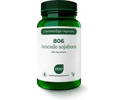 AOV 806 Avocado Sojaboon - 60 vegacaps - Kruiden - Voedingssupplement