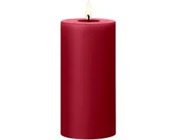 Ester & Erik Led Pillar kaars H15cm winter berry