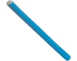 Comair - Superflex Papillotten - Blauw - Ø 14 mm x 25 cm - 6 Stuks
