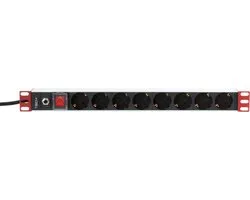 Techly I-CASE STRIP-61UDIT rack-toebehoren Stroomstrip