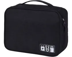 Elektronica & Accessoires Organizer Tas - Kabel Organizer Tas - Kabeltas - Zwart