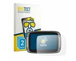 BROTECT - Screenprotector voor TomTom Rider 500 / 550 - Folie Beschermfolie matte 2 Stuks