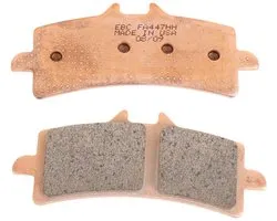 Plaquettes de frein frittées Ebc Fa-hh Series Fa447hh Noir