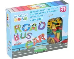 Ensemble de Pâte à Modeler Alphabet Creative Kids pour Enfants 31 pièces incluant 26 moules de lettres pour pâte à modeler