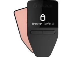 Trezor Safe 3 - Crypto hardware wallet - Galactic Rose