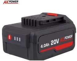 FERM - AX-POWER - CDA1155 - Accu - 20V - 4.0AH - Oplaadbare batterij - 20 volt - 4.0Ah - voor ACTION platform - FERM AX POWER - Opladen met - CDA1157 - Accu gelijk aan FX-POWER - CDA1168 - 4Ah