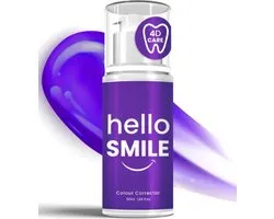 PROCSIN - Bonjour Smile 50 (ml.) | Gel dentaire blanchissant instantané | Technologie de couleur violette | Avec du xylitol et de l'huile de menthe poivrée | Ressentez le vrai nettoyage |