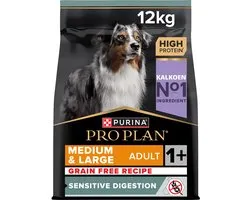 CROQUETTES CHIEN MEDIUM & LARGE ADULT SENSITIVE DIGESTION avec OPTIDIGEST GRAIN FREE DINDE - PURINA PROPLAN