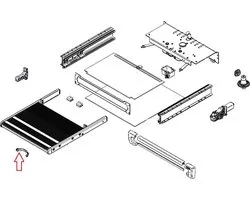Thule Slide-Out Safety Hook Footboard SO